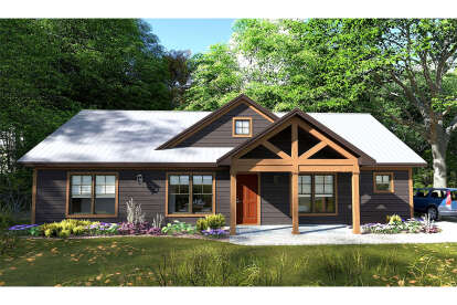 Craftsman House Plan #3125-00032 Elevation Photo