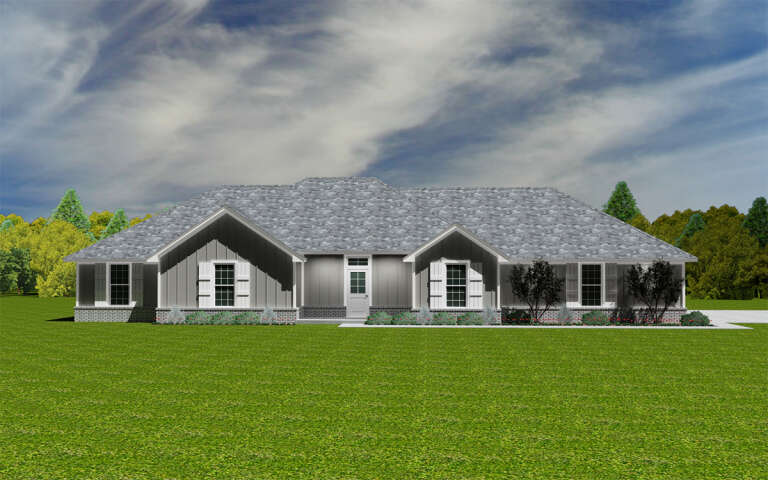 House Plan House Plan #31050 Front Elevation 