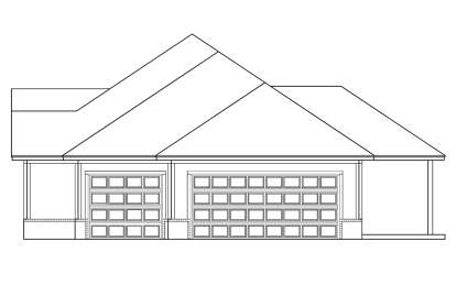 Ranch House Plan #677-00028 Elevation Photo