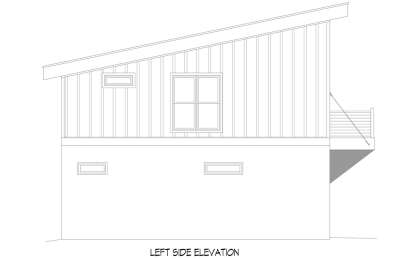 Modern House Plan #940-01036 Elevation Photo