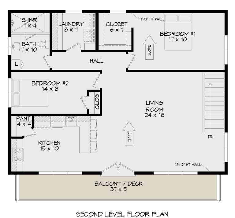 House Plan House Plan #31053 Drawing 2