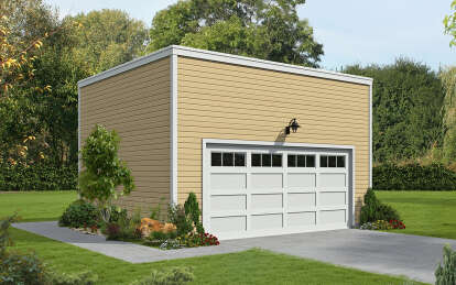 Modern House Plan #940-01037 Elevation Photo