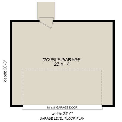 Garage Floor for House Plan #940-01037