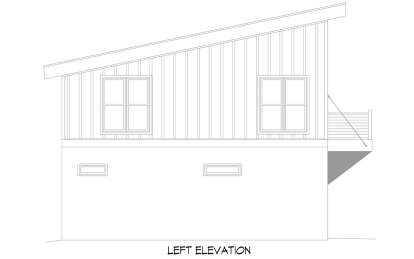 Modern House Plan #940-01040 Elevation Photo