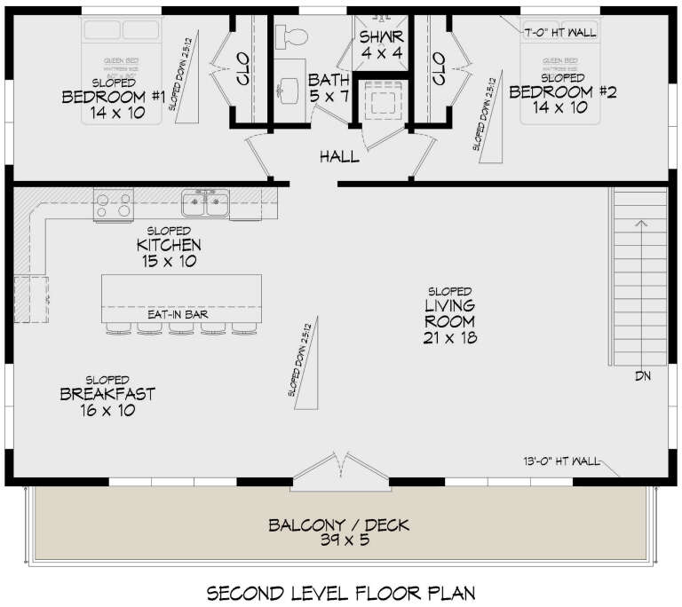 House Plan House Plan #31058 Drawing 2