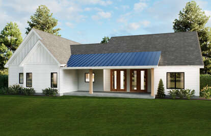 Modern Farmhouse House Plan #8244-00003 Elevation Photo