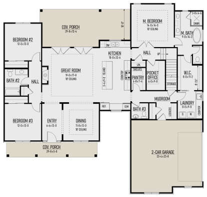 Main Floor  for House Plan #8244-00003