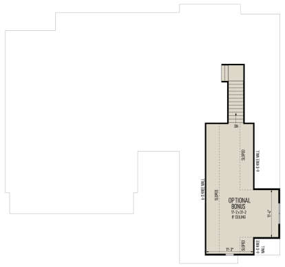 Bonus Room for House Plan #8244-00003