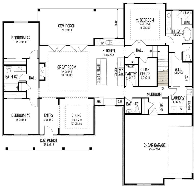 House Plan House Plan #31065 Drawing 3