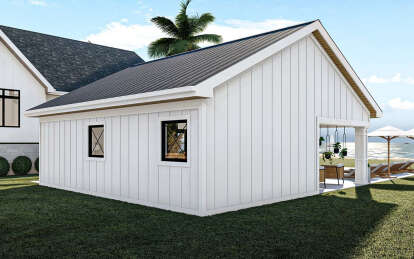Modern Farmhouse House Plan #963-00961 Elevation Photo