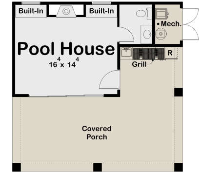 Main Floor  for House Plan #963-00961