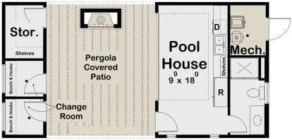 Main Floor  for House Plan #963-00963