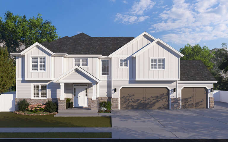 House Plan House Plan #31072 Front Elevation 