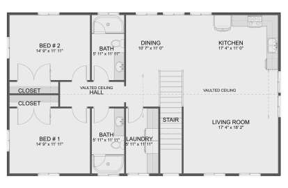 Main Floor for House Plan #2802-00291