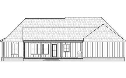Modern Farmhouse House Plan #4534-00122 Elevation Photo