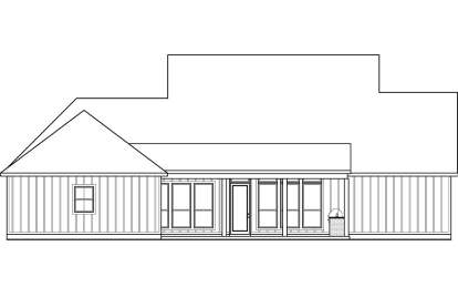 Modern Farmhouse House Plan #4534-00123 Elevation Photo