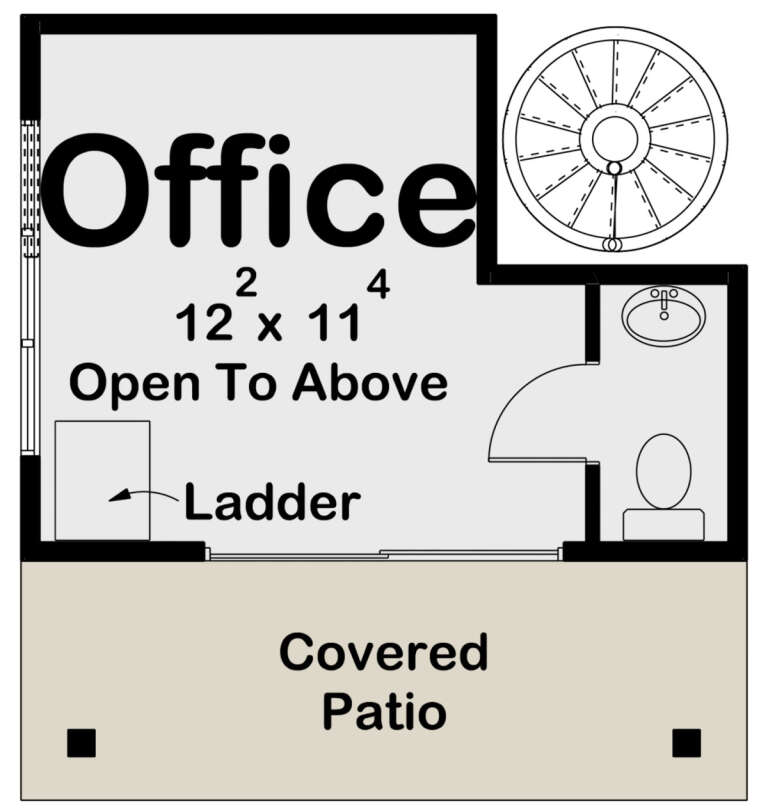 House Plan House Plan #31083 Drawing 1