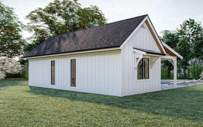 Modern Farmhouse House Plan #963-00971 Elevation Photo