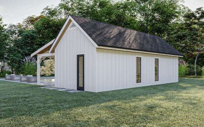 Modern Farmhouse House Plan #963-00971 Elevation Photo