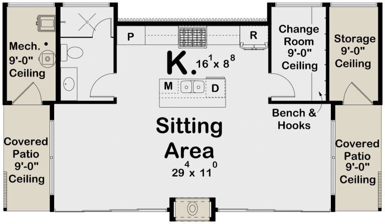 House Plan House Plan #31090 Drawing 1