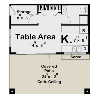 Main Floor  for House Plan #963-00978