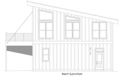 Modern House Plan #940-01044 Elevation Photo