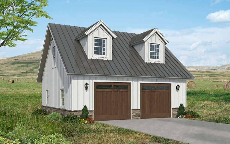 House Plan House Plan #31101 Angled Front Elevation