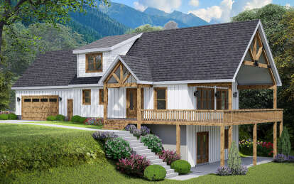 Craftsman House Plan #940-01046 Elevation Photo