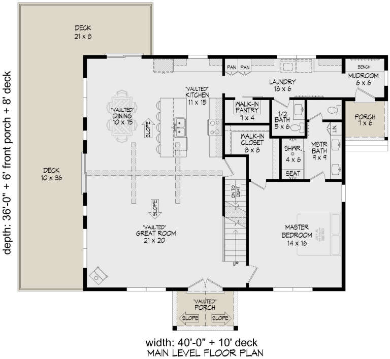 House Plan House Plan #31103 Drawing 1