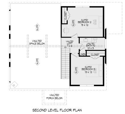 Second Floor for House Plan #940-01047