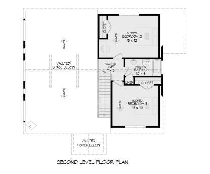 Second Floor for House Plan #940-01047