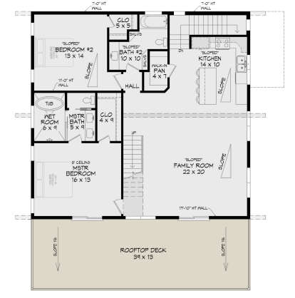 Main Floor for House Plan #940-01049