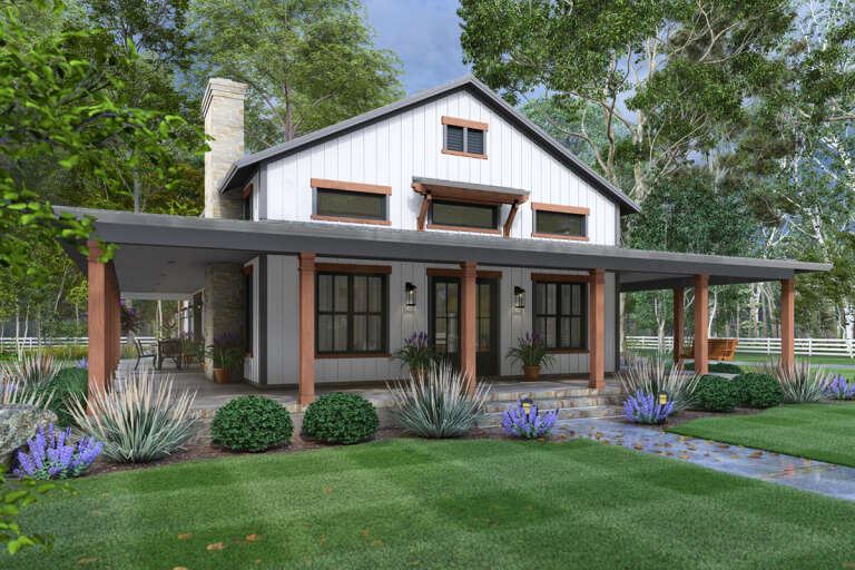 House Plan House Plan #31106 Angled Left Elevation