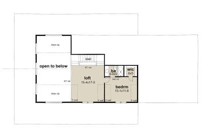 Second Floor for House Plan #9401-00122