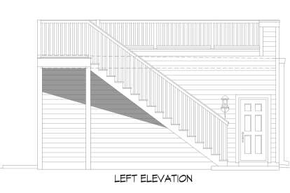 Lake Front House Plan #940-01050 Elevation Photo