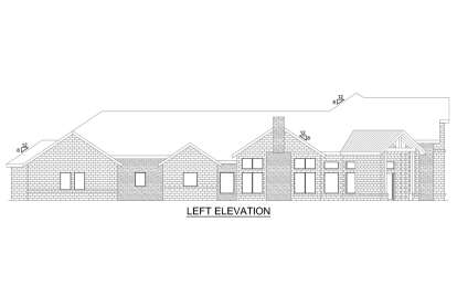Contemporary House Plan #5445-00533 Elevation Photo