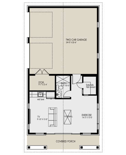 Main Floor  for House Plan #3290-00006