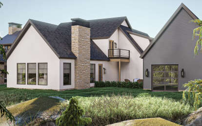 European House Plan #963-00980 Elevation Photo