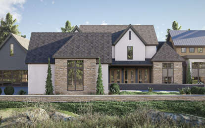 European House Plan #963-00980 Elevation Photo