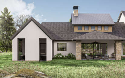 European House Plan #963-00980 Elevation Photo
