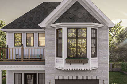 Victorian House Plan #963-00981 Elevation Photo