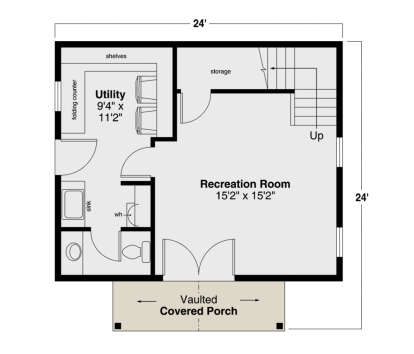 Main Floor  for House Plan #035-01087
