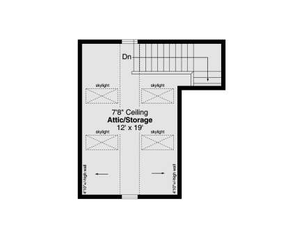 Second Floor for House Plan #035-01087