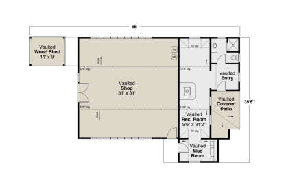 Main Floor  for House Plan #035-01089