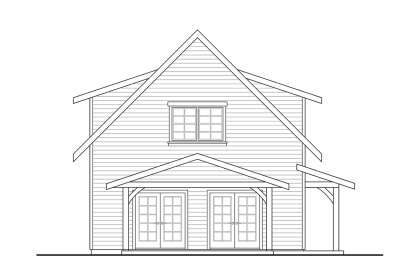 Country House Plan #035-01090 Elevation Photo