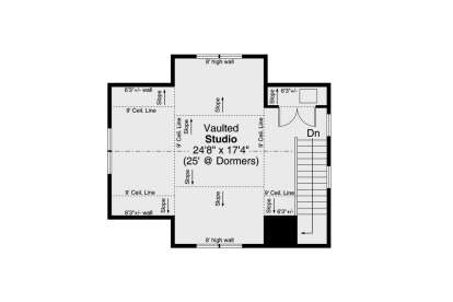 Second Floor for House Plan #035-01090