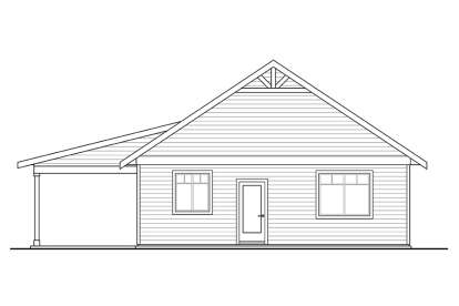 Cottage House Plan #035-01091 Elevation Photo