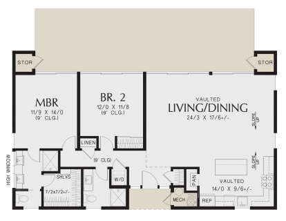 Main Floor  for House Plan #2559-01031