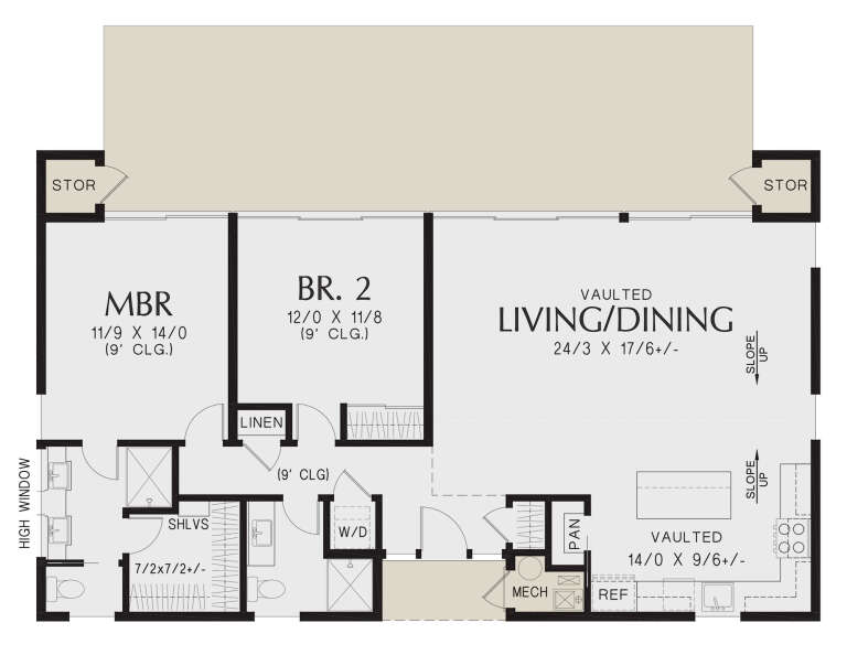 House Plan House Plan #31129 Drawing 1