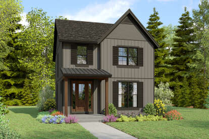 Traditional House Plan #2559-01036 Elevation Photo